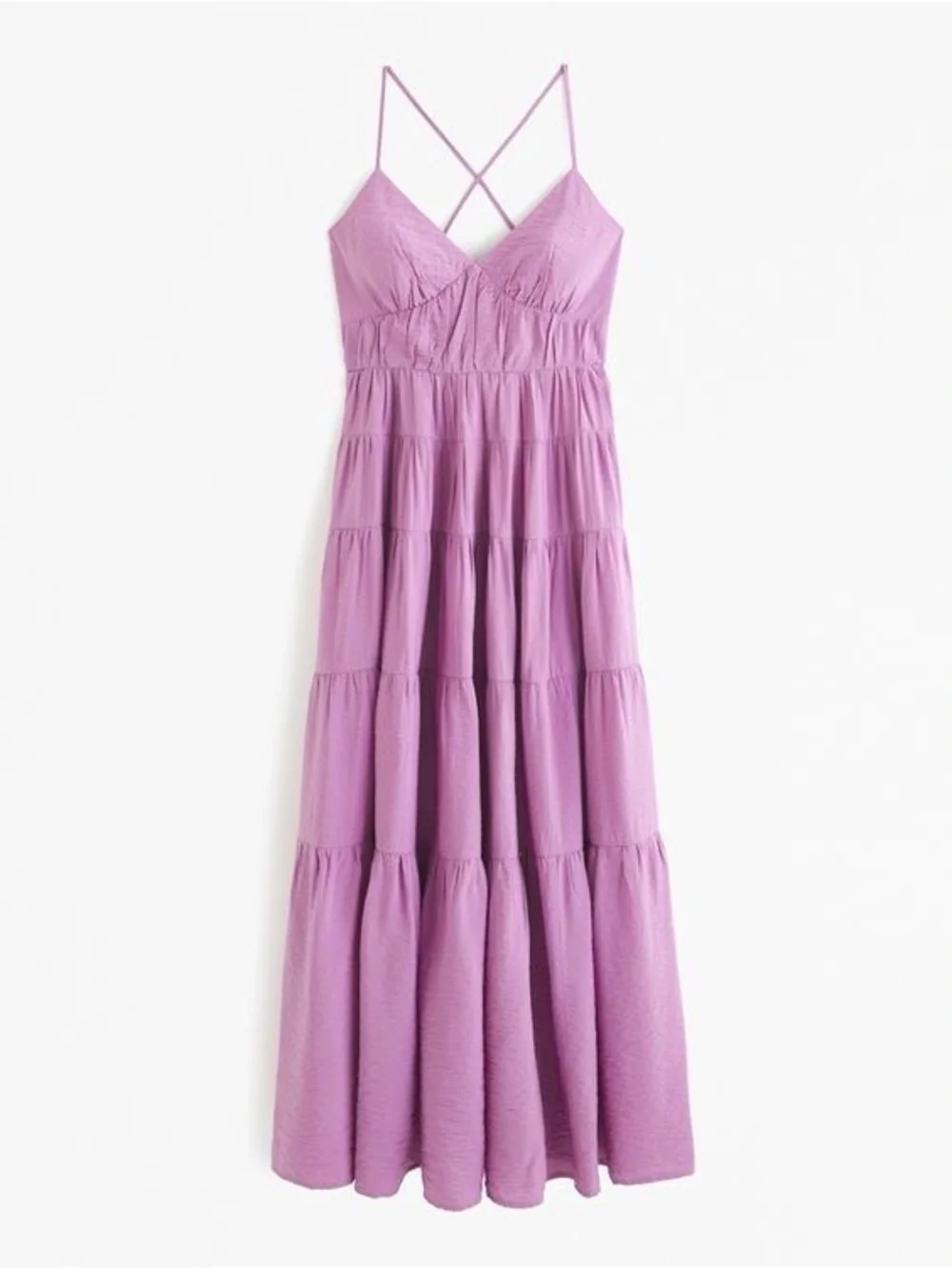 Abercrombie & Fitch flowing tiered